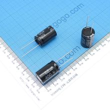 直插铝电解电容 400V 68UF 16*25 ±20%