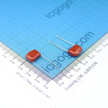 金属化聚丙烯薄膜电容器 CBB电容 CBB22 400V683J 68NF 0.068UF 脚距P=10MM ±5%