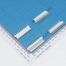 VH白色连接器 高弯针座 10PIN VH-10AW 间距3.96MM