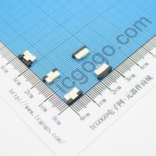 FPC连接器 抽拉式 上接 0.5S-6P-S 6Pin 脚间距 0.5MM 扁平连接器 软排线插座