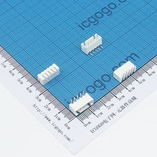 XH白色连接器 弯针座 5PIN XH-5AW 间距2.54MM