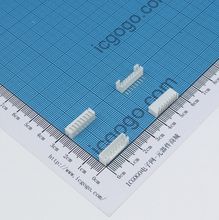 PH白色连接器 弯针座 8PIN PH-8AW 间距2.0MM