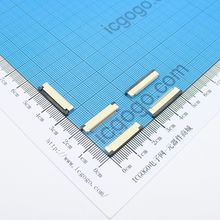 FPC连接器 抽拉式 上接 0.5S-33P-S 33Pin 脚间距 0.5MM 扁平连接器 软排线插座