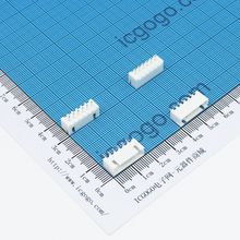 XH白色连接器 直针座 6PIN XH-6A 间距2.54MM