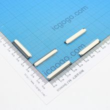FPC连接器 抽拉式 下接 1.0C-28P-X 28Pin 脚间距 1MM 扁平连接器 软排线插座