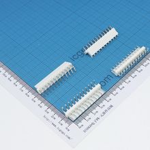 VH白色连接器 高弯针座 12PIN VH-12AW 间距3.96MM