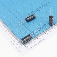 红宝石 直插铝电解电容 10V 3300UF φ 10X20mm RUBYCON 10PX3300M-10X20 PX 标准品 ±20%