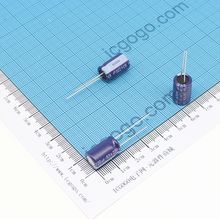 艾华 直插铝电解电容 220UF 63V φ 10*16 mm AiSHi ERE1JM221G16OT RE 高频 低阻抗 ±20%