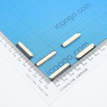 FPC连接器 抽拉式 下接 1.0C-22P-X 22Pin 脚间距 1MM 扁平连接器 软排线插座