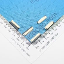 FPC连接器 抽拉式 下接 0.5S-28P-X 28Pin 脚间距 0.5MM 扁平连接器 软排线插座